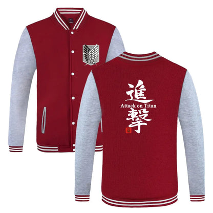 Attack on Titan Survey Corps Jacket - Fall/Winter Baseball