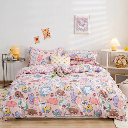 2024 New AB Version 4-Piece Bedding Set