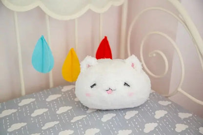 Plush Toy White Rabbit Pillow - Anime Merchandise