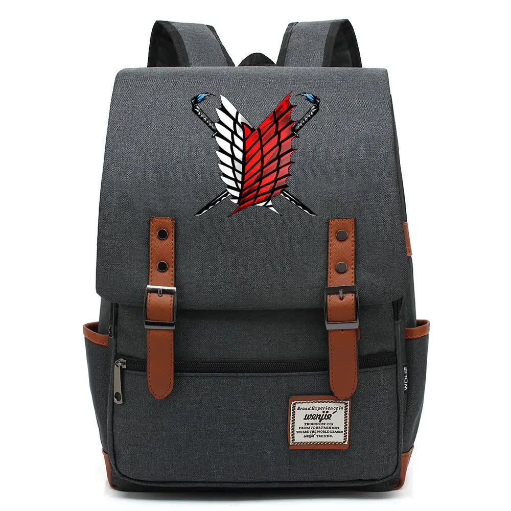 Attack on Titan Casual Backpack for Teens (Unisex)