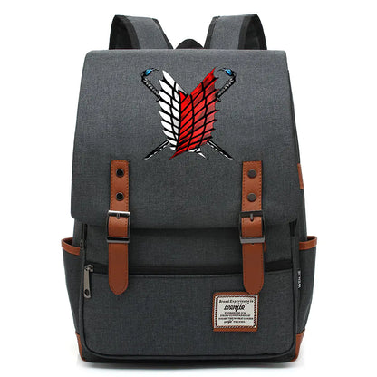 Attack on Titan Casual Backpack for Teens (Unisex)
