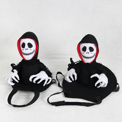 Halloween Pets in Funny Teddy Capes
