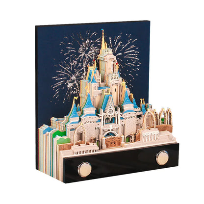 3D Paper Carving Tree House & Castle Calendar