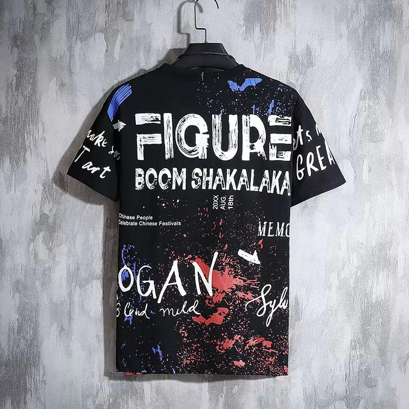 Men's Summer Short Sleeve Oversized T-Shirt
