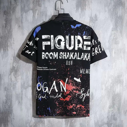 Men's Summer Short Sleeve Oversized T-Shirt