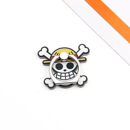 Mobile Phone Ring Holder - Creative Anime One Piece Design