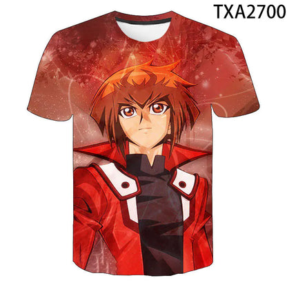 New Summer Yu Gi Oh 3D Printed Casual T-Shirt