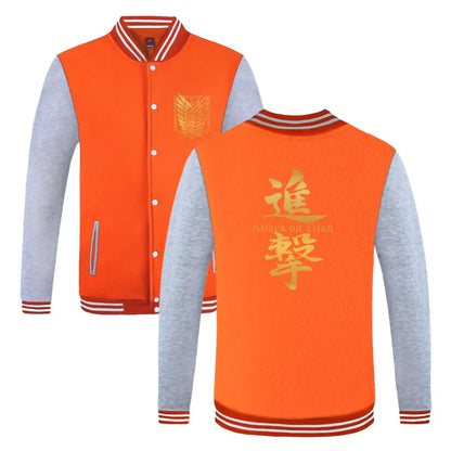 Attack on Titan Survey Corps Jacket - Fall/Winter Baseball