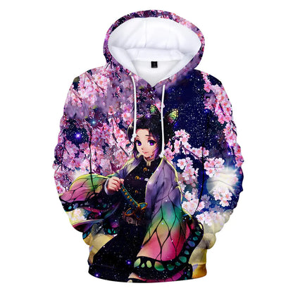 3D Demon Slayer Tanjiro Hoodie for Men and Women