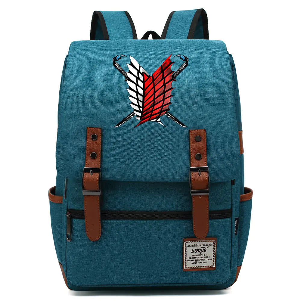 Attack on Titan Casual Backpack for Teens (Unisex)