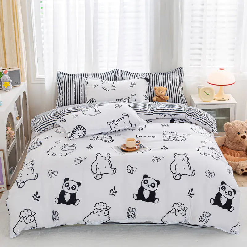 2024 New AB Version 4-Piece Bedding Set