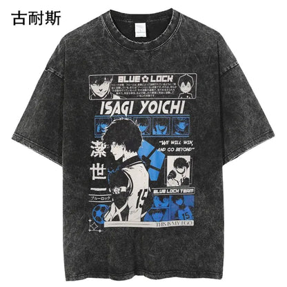 Vintage Loose-Fit Short Sleeve T-Shirt for Men