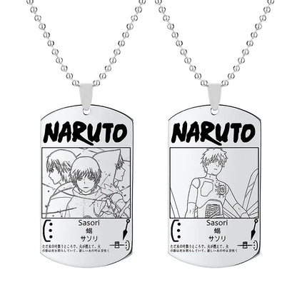 Anime Naruto Necklace with Keychain Pendant Gift