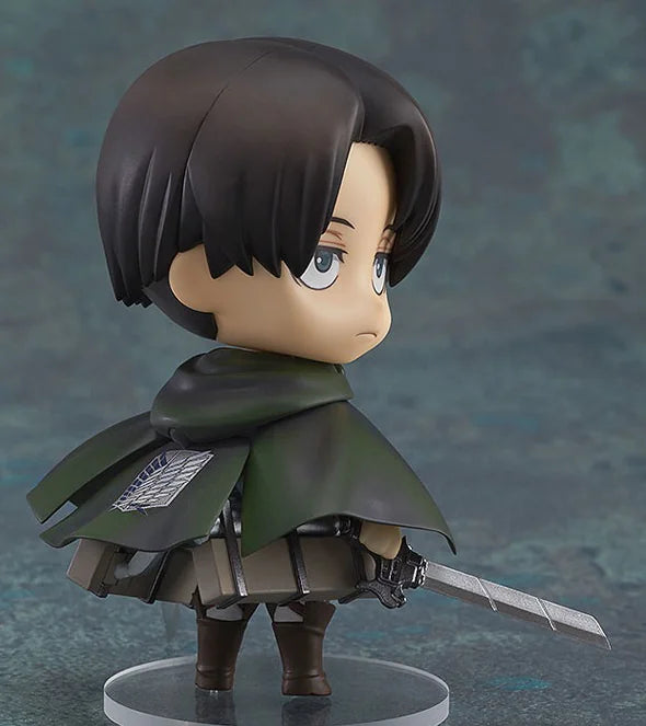 Good Smile Attack on Titan: Levi Nendoroid Figure Anime Figurine Display Piece
