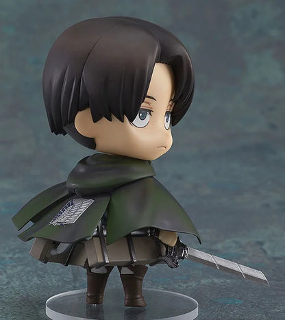Good Smile Attack on Titan: Levi Nendoroid Figure Anime Figurine Display Piece