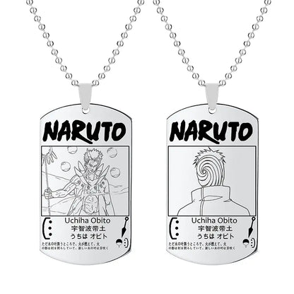 Anime Naruto Necklace with Keychain Pendant Gift