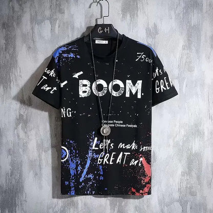 Men's Summer Short Sleeve Oversized T-Shirt