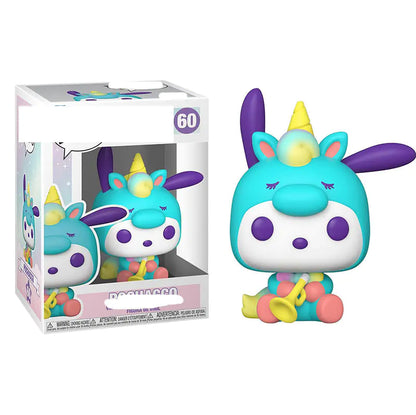 Funko Pop Kuromi, Bakugou, and Melody Figures