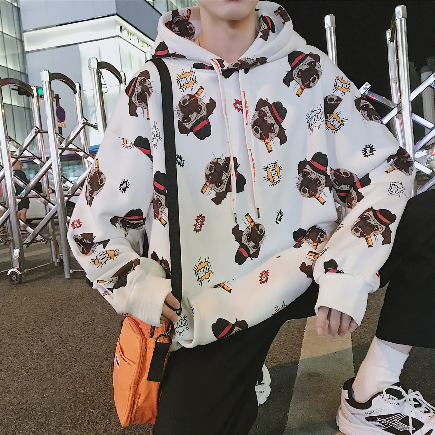 Harajuku Hip Hop Sweatshirt Jacket