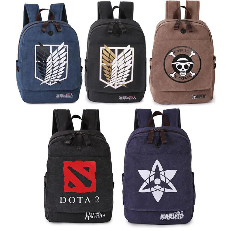 Attack on Titan Wings Backpack for Students and Fans
