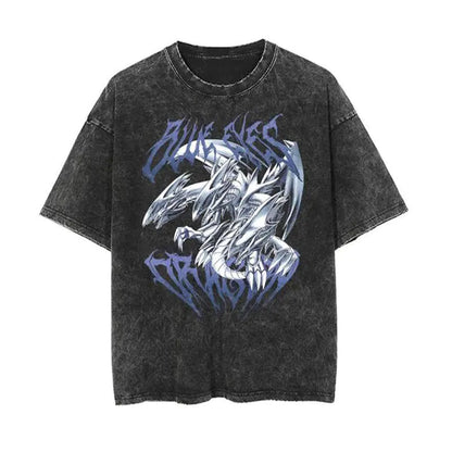Vintage Yu Gi Oh Graphic T-Shirt for Men (Short Sleeve)