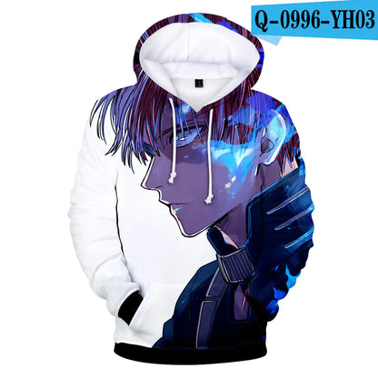 My Hero Academia 3D Printed Hooded Sweatshirt