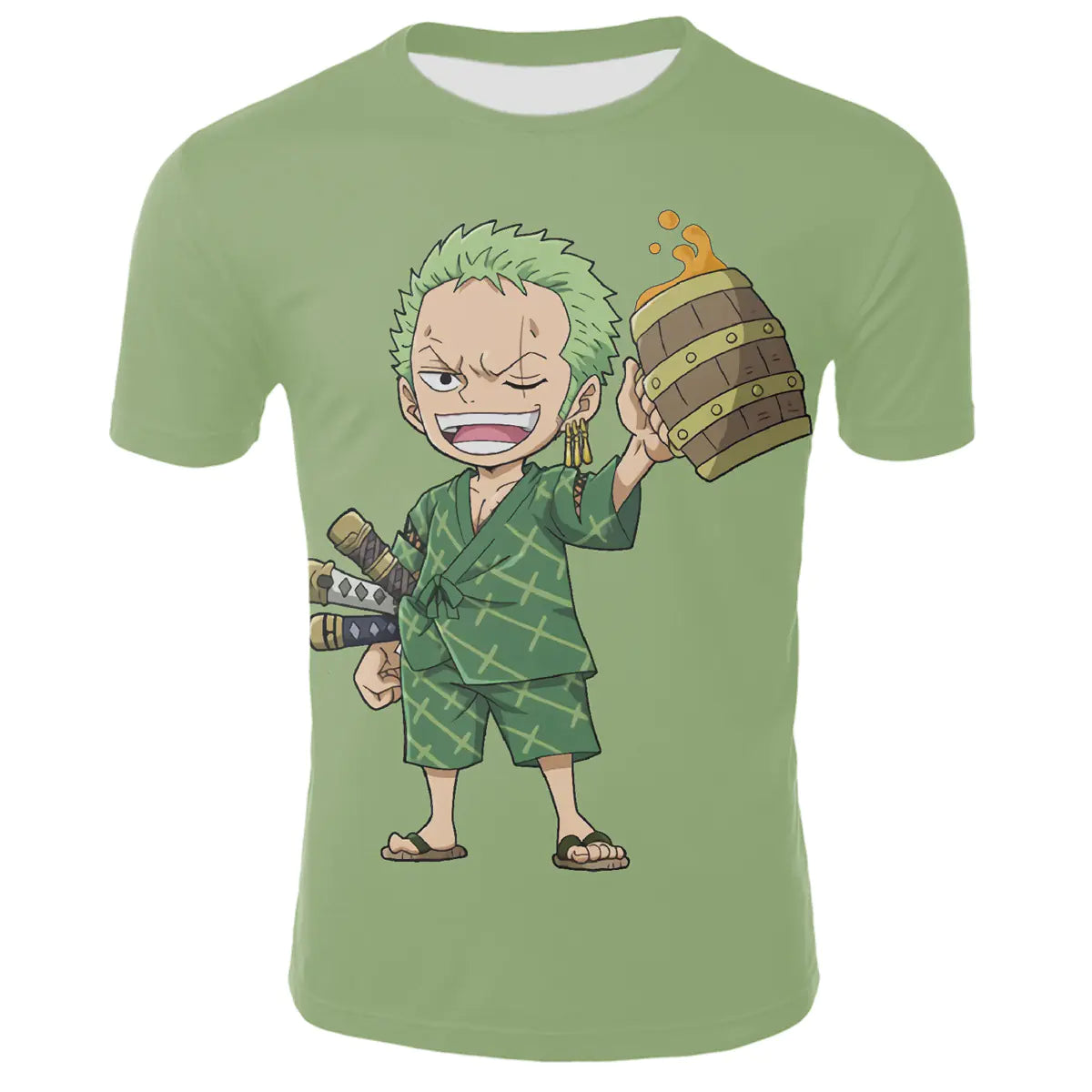 Anime One Piece Cosplay 3D Printed T-Shirts for All