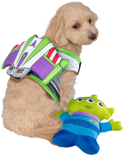 Rubies Disney Toy Story Buzz Pet Accessory and Toy Bundle As Shown Small/Medium