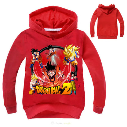 Dragon Ball Cartoon Kids Hoodie for Spring