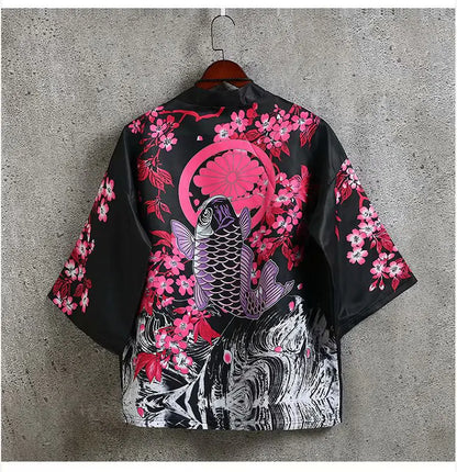 Japanese Style Kimono Jacket for Men and Women