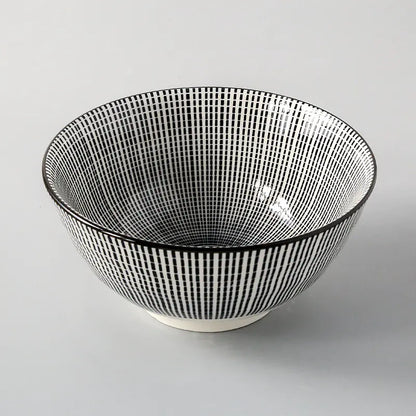 Japanese Style 8-Inch Ceramic Ramen Soup Bowl