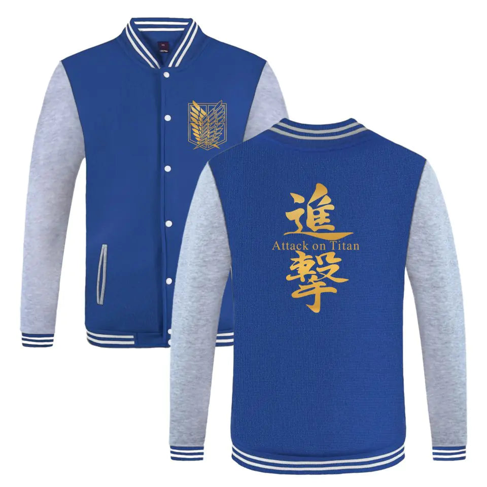 Attack on Titan Survey Corps Jacket - Fall/Winter Baseball