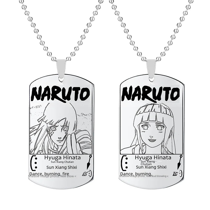 Anime Naruto Necklace with Keychain Pendant Gift