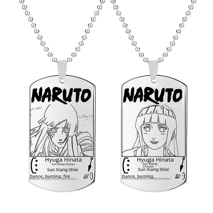 Anime Naruto Necklace with Keychain Pendant Gift
