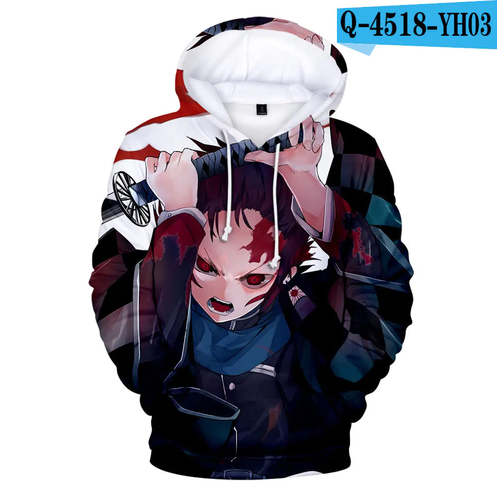 Demon Slayer Tanjiro Kamado 3D Hoodie for All