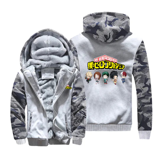 My Hero Academia Shoto Todoroki Hoodie (Thick Fleece)