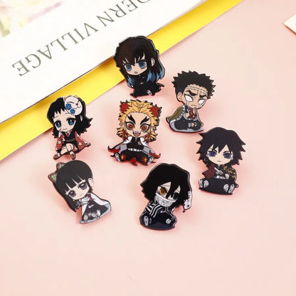 Demon Slayer Acrylic Brooch Badge - New Collection