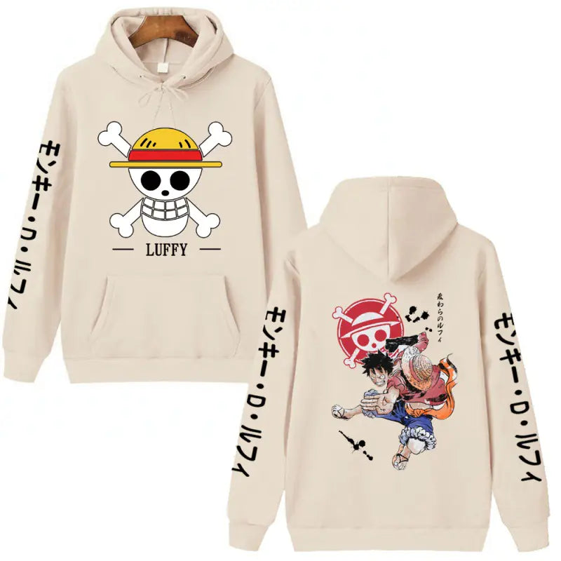 ONE PIECE Luffy Zoro Unisex Hoodie for Spring/Fall