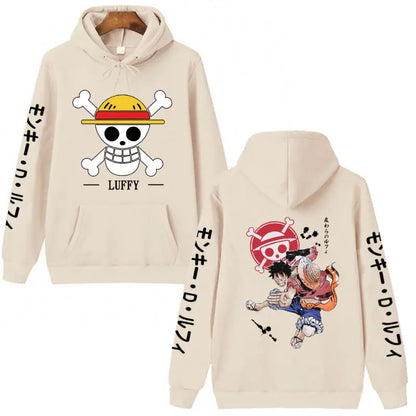 ONE PIECE Luffy Zoro Unisex Hoodie for Spring/Fall