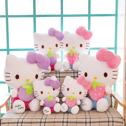 Sanrio Kawaii Hello Kitty Plush Toy Pillow Doll