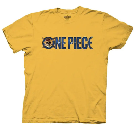 One Piece Live Action Mens Anime Movie T-Shirt Main Pirate Crew Logo Officially Licensed Medium