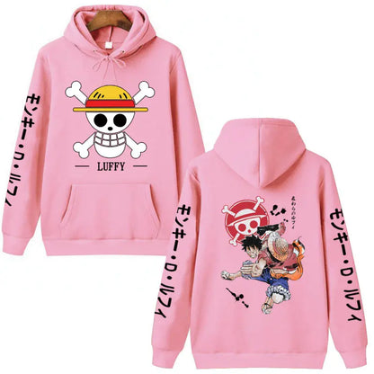 ONE PIECE Luffy Zoro Unisex Hoodie for Spring/Fall