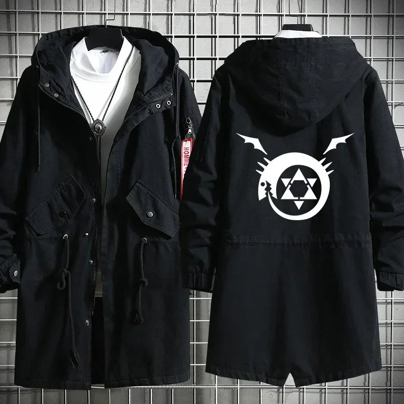 Anime Fullmetal Alchemist Edward Elric Hoodie Coat