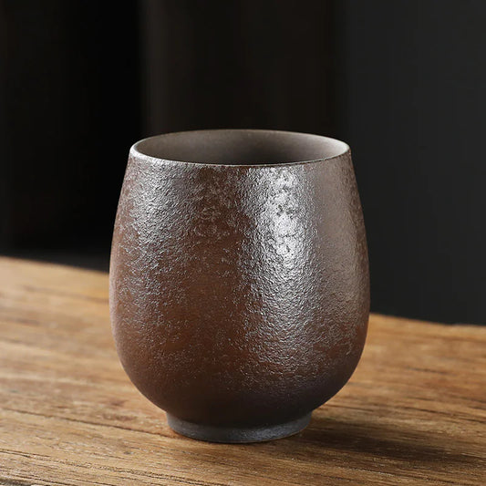 Retro Ceramic Fambé Tea Cup