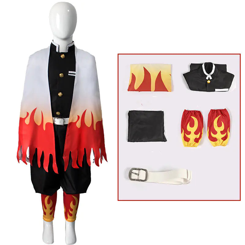 Demon Slayer Kids Cosplay Costume Set (Tanjiro & Nezuko)