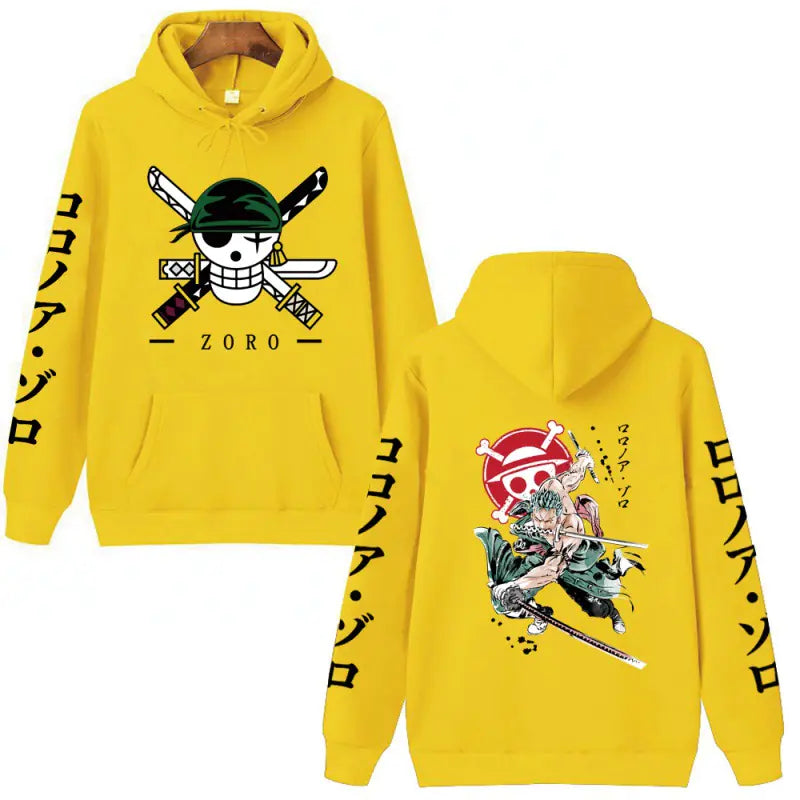 ONE PIECE Luffy Zoro Unisex Hoodie for Spring/Fall
