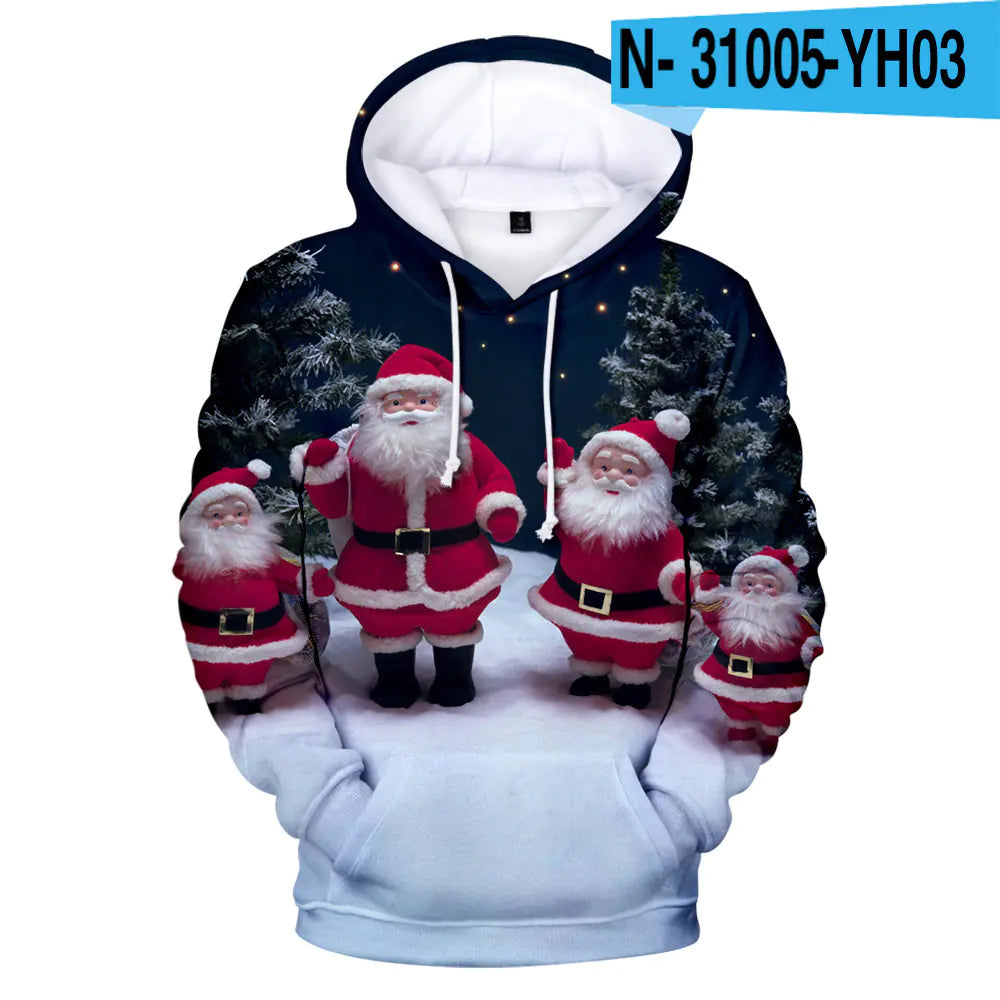 Jolly 3D Printed Hoodie for the Holidays