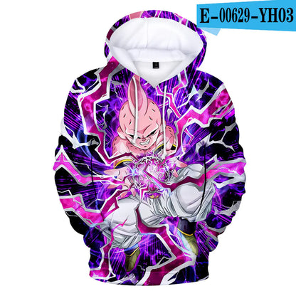Dragon Ball Digital Print Hoodie - Spring 2019 Edition
