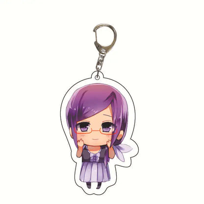 Tokyo Ghoul Double-Sided Acrylic Keychain (Kaneki Ken)