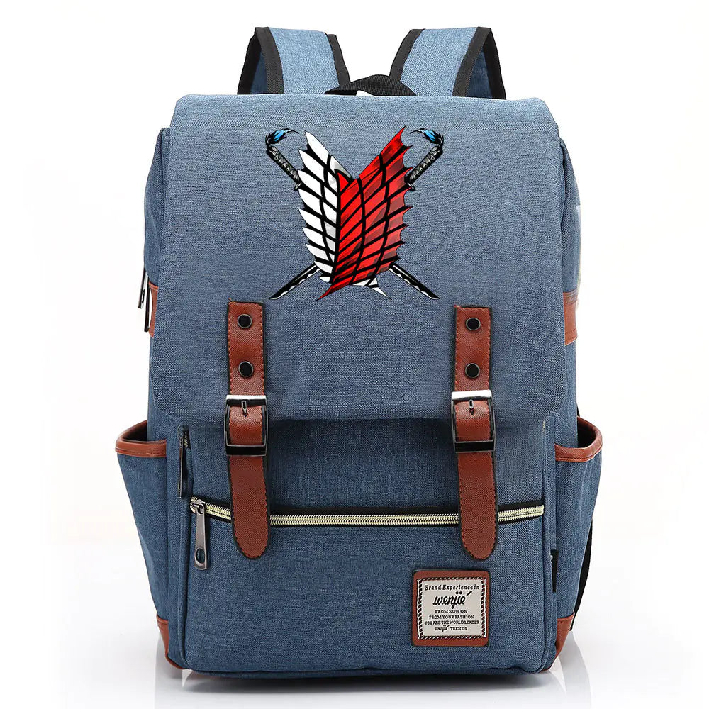 Attack on Titan Casual Backpack for Teens (Unisex)